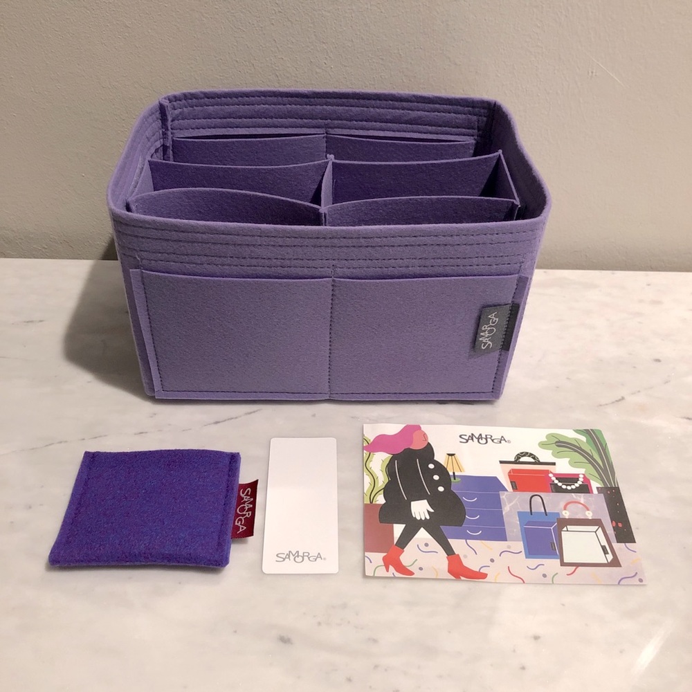 NWT Samorga organizer for Louis Vuitton Speedy 25 Purple
